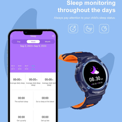 HT19 1.2 inch Round Screen IP68 Children Smart Watch, Support Sleep Monitoring