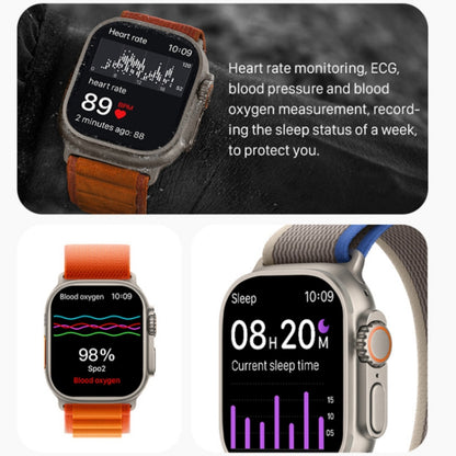 S800 Ultra Max Smart Bracelet, 1.5 inch Silicone Band Smart Watch, Bluetooth Call / Heart Rate / Blood Pressure / Blood Oxygen