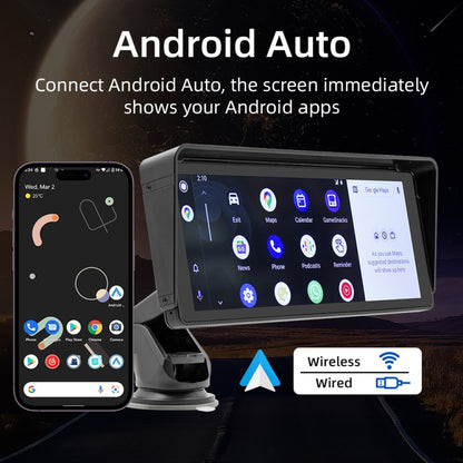 B5313 10.26 inch Portable Car MP5 Player Support CarPlay / Android Auto, B5313