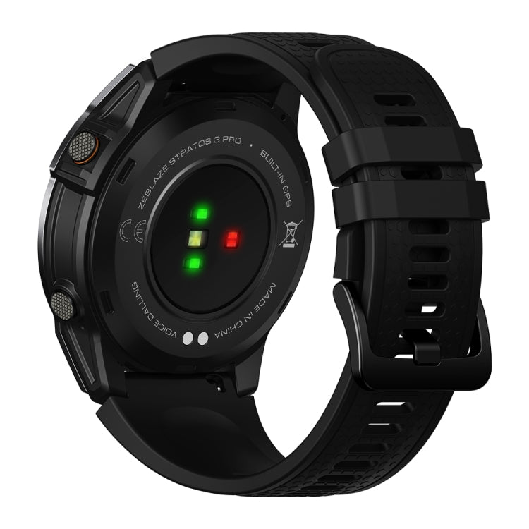 Zeblaze Stratos 3 Pro 1.43 inch AMOLED Screen Sports Smart Watch Support Bluetooth Call, Stratos 3 Pro