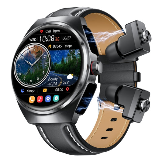 GT95 1.53 inch IPS Screen 2 in 1 Bluetooth Earphone Smart Watch