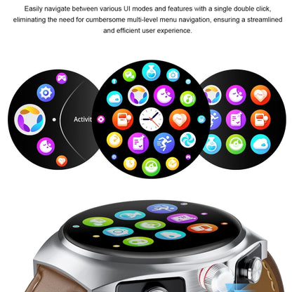 GT95 1.53 inch IPS Screen 2 in 1 Bluetooth Earphone Smart Watch