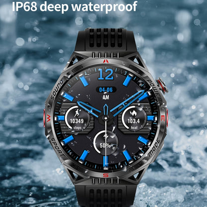 HT28 1.85 inch Silicone Strap IP68 Waterproof Smart Watch, Support Sleep Monitoring