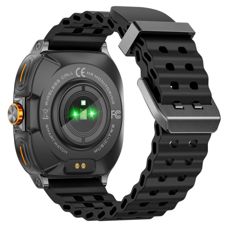 GT98 1.53 inch 2 in 1 Bluetooth Headphone IP67 Waterproof Smart Watch Supports Blood Oxygen Monitoring