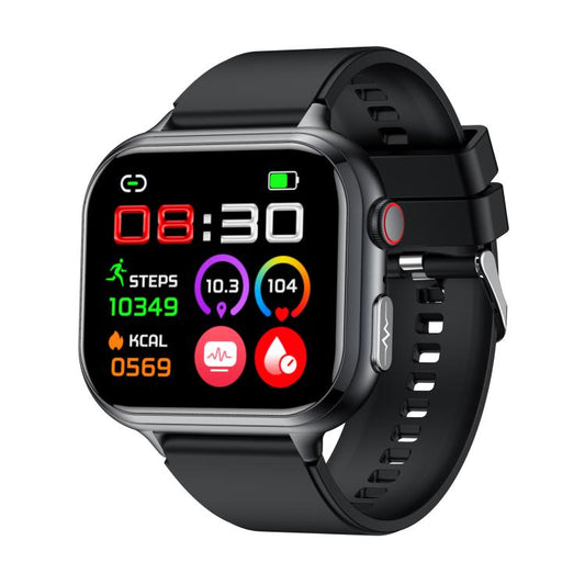 TK17 1.91 inch Horizontal Screen Silicone Strap Smart Watch Supports ECG Electrocardiogram