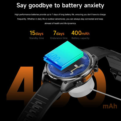 HD300 1.43 inch AMOLED Screen Silicone Strap Sports Smart Watch Supports Blood Oxygen Detection