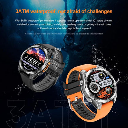 HD300 1.43 inch AMOLED Screen Dual Straps Sports Smart Watch Supports Blood Oxygen Detection