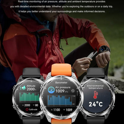 HD300 1.43 inch AMOLED Screen Dual Straps Sports Smart Watch Supports Blood Oxygen Detection