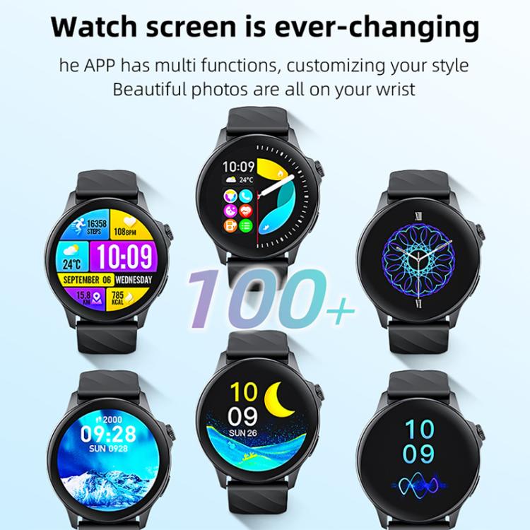 Yesido IO29 Waterproof Smart BT Watch, 1.39 inch Screen, Support BT Call / Heart Rate