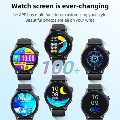 Yesido IO29 Waterproof Smart BT Watch, 1.39 inch Screen, Support BT Call / Heart Rate