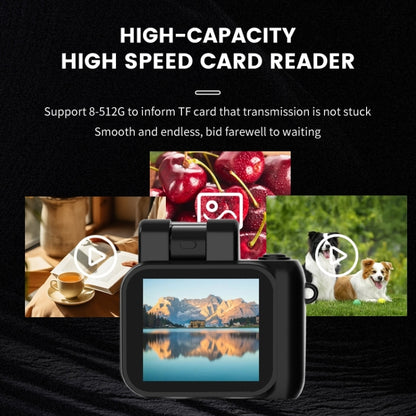 Y3000 Mini Camera 1080P HD Digital Camera with Screen Portable Retro Travel Vlog Student Small Camcorder, Y4000