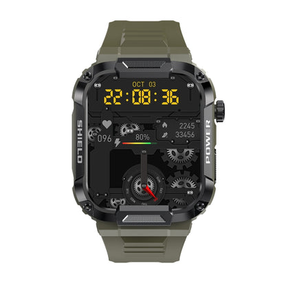 MK66 1.85 inch Color Screen Smart Watch,Support Heart Rate Monitoring / Blood Pressure Monitoring