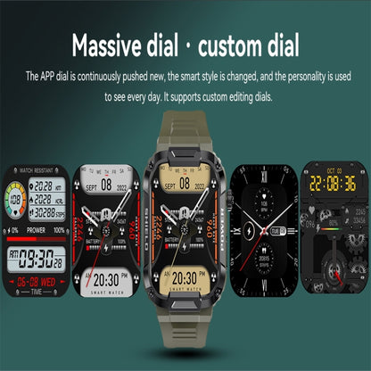 MK66 1.85 inch Color Screen Smart Watch,Support Heart Rate Monitoring / Blood Pressure Monitoring