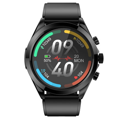 ET440 1.39 inch Color Screen Smart Silicone Strap Watch,Support Heart Rate / Blood Pressure / Blood Oxygen / Blood Glucose Monitoring