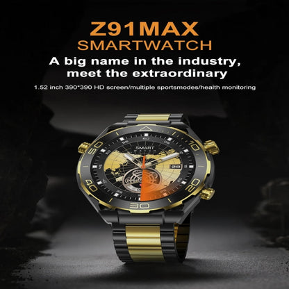 Z91 Pro Max 1.52 inch Color Screen Smart Watch,Support Bluetooth Call / Heart Rate / Blood Pressure / Blood Oxygen Monitoring