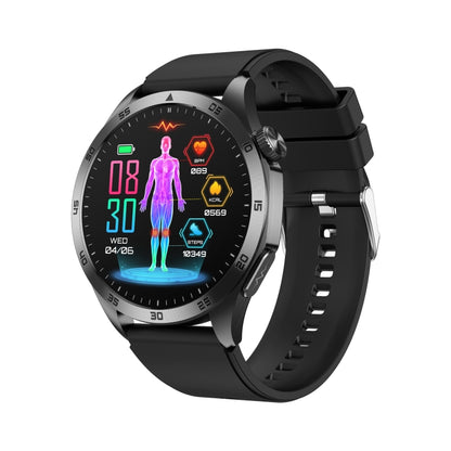 ET485 1.43 inch Color Screen Smart Watch Silicone Strap, Support Bluetooth Call / Micro-physical Examination