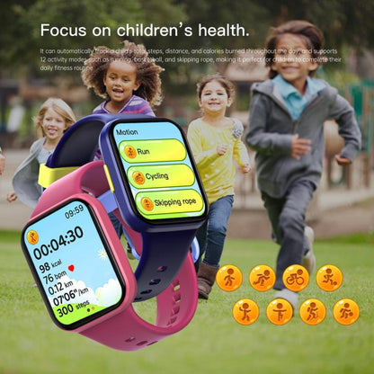 Wish 6 1.69 inch TFT Color Screen IP68 Waterproof Children Companion Smart Watch