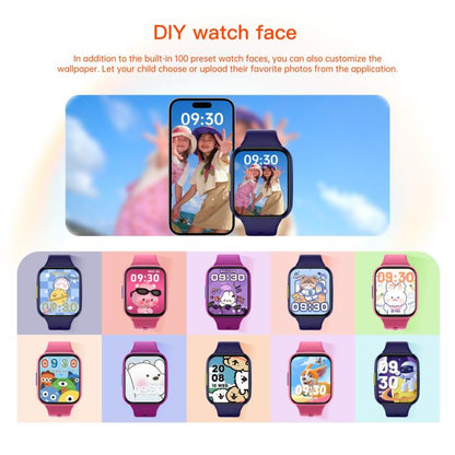 Wish 6 1.69 inch TFT Color Screen IP68 Waterproof Children Companion Smart Watch