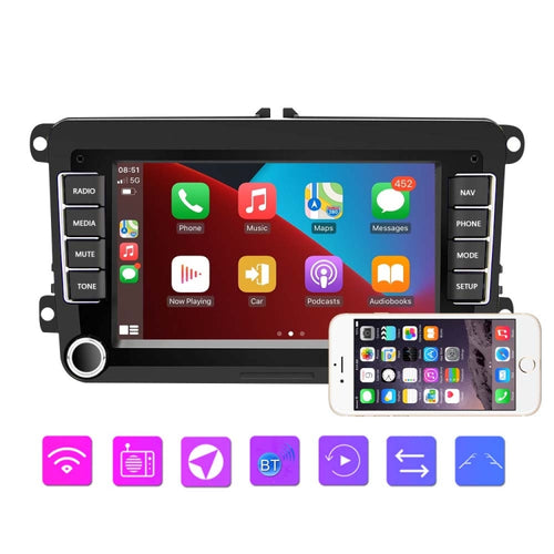 A3040 For Volkswagen 7-inch 2+32G Android Car Navigation Central Control Large Screen Player With Wireless CarPlay, Standard, Standard+4Lights Camera, Standard+8Lights Camera, Standard+12Lights Camera, Standard+AHD Camera