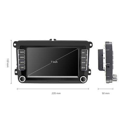 A3040 For Volkswagen 7-inch 2+32G Android Car Navigation Central Control Large Screen Player With Wireless CarPlay, Standard, Standard+4Lights Camera, Standard+8Lights Camera, Standard+12Lights Camera, Standard+AHD Camera