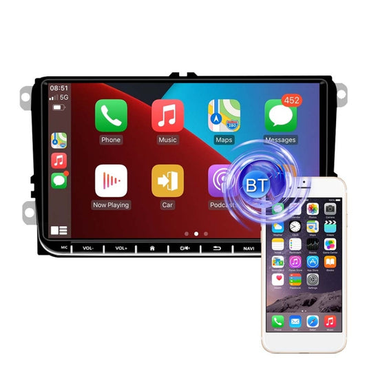 A3041 For Volkswagen 2+64G 9-inch Central Control Large Screen With Carplay Car Android10.0 Navigator Player, Style:Standard, Standard, Standard+4Lights Camera, Standard+8Lights Camera, Standard+12Lights Camera, Standard+AHD Camera