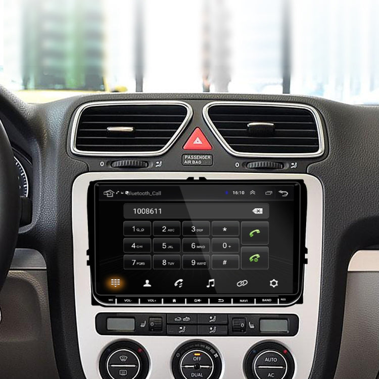 A3041 For Volkswagen 2+64G 9-inch Central Control Large Screen With Carplay Car Android10.0 Navigator Player, Style:Standard, Standard, Standard+4Lights Camera, Standard+8Lights Camera, Standard+12Lights Camera, Standard+AHD Camera