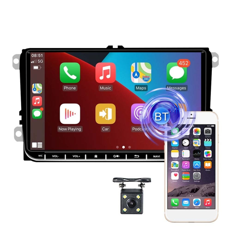 A3041 For Volkswagen 2+64G 9-inch Central Control Large Screen With Carplay Car Android10.0 Navigator Player, Style:Standard, Standard, Standard+4Lights Camera, Standard+8Lights Camera, Standard+12Lights Camera, Standard+AHD Camera