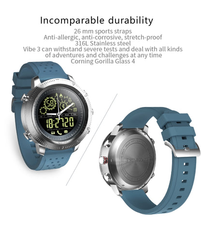 NX02 Sport Smartwatch IP67 Waterproof Support Tracker Calories Pedometer Smartwatch Stopwatch Call SMS Reminder