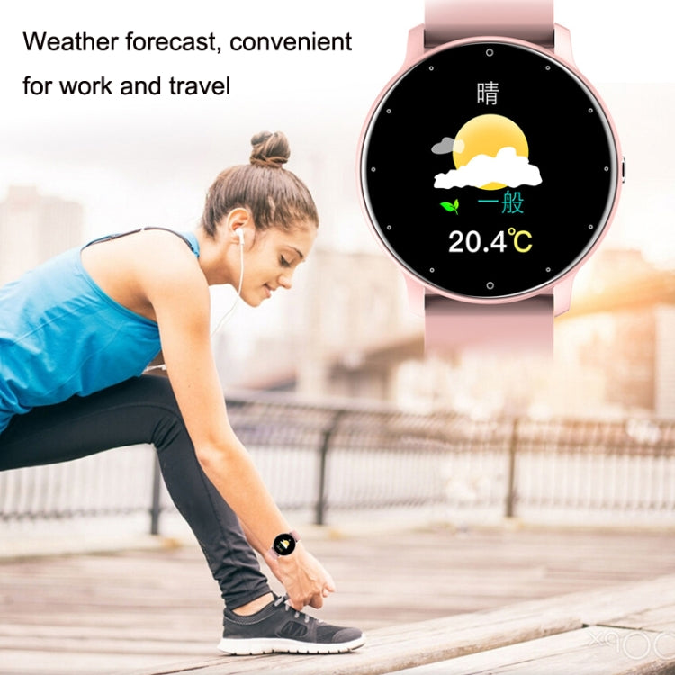 ZL02 Smart Heart Rate Blood Pressure Oxygen Monitoring Sports Pedometer Wireless Bluetooth Watch, Blue, Black, Pink, Gold