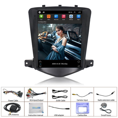 For Chevrolet Cruze 9.7 Inch Navigation Integrated Machine, Style:, Standard, Standard+4 Light Camera, Standard+8 Light Camera, Standard+12 Light Camera