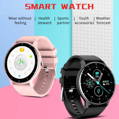 BW0223 Heart Rate/Blood Oxygen/Blood Pressure Monitoring Bluetooth Smart Calling Watch, Silicone Black, Silicone Blue, Silicone Pink, Silicone Beige, Mesh Black, Mesh Pink, Mesh Blue