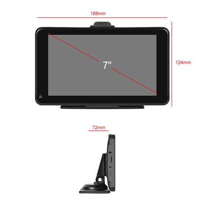 A3135 7 Inches HD Wired Smart Screen With Wireless CarPlay + Android Auto + Android, Without Camera, With Camera