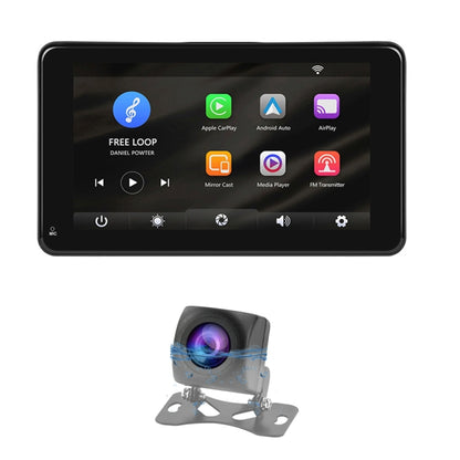 A3135 7 Inches HD Wired Smart Screen With Wireless CarPlay + Android Auto + Android, Without Camera, With Camera