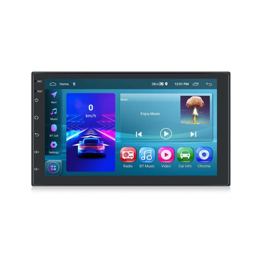 A3194 7 Inch Android 11 Central Control Carplay 2+32G Car Large Screen Navigation Reversing Video Player, Style:, Standard, Standard+AHD Camera