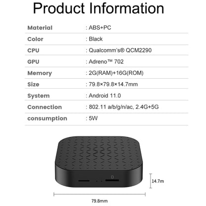 Apple Wired To Android Box Qualcomm 4-core Wireless Car Interconnection Smart Box, CPC200-Tbox