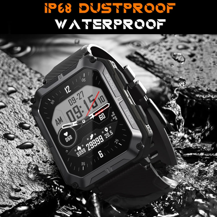 C20 Pro 1.83 Inch IP68 Waterproof Bluetooth Call Three-Proof Smart Sports Watch