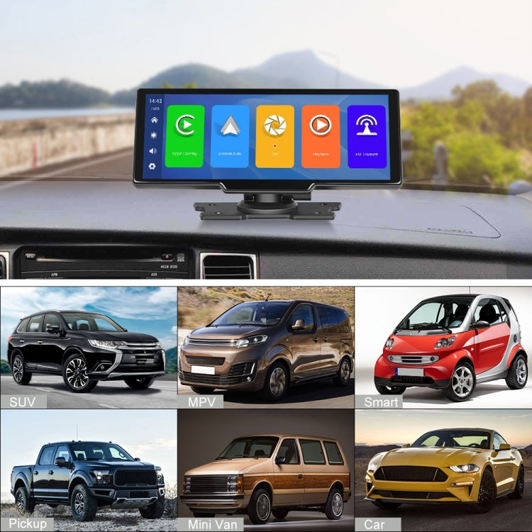 Car 10.26 Inch Portable Wireless CarPlay Display Android Auto Mobile Phone Screen, A3073 10.26 Inch