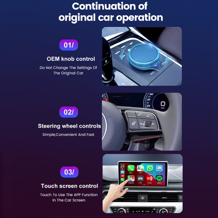 Wired to Wireless Carplay Box Android Auto for Car Interconnection