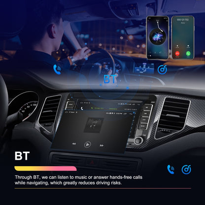 For Volkswagen/Skoda 1+32G Player Large Screen Carplay Android Navigation Reversing Camera Integrated Machine, 1+32G