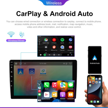 6+128G Android Universal HD Large Screen Car Bluetooth Player Android GPS Navigation Integrated Machine, 7 inch, 9 inch, 10.1 inch