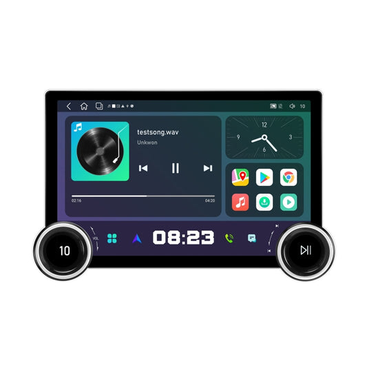 11.8 Inch 4+64G Dual Knob Player Android Large Screen Navigation Wireless CarPlay Reversing Image, 11.8 Inch Dual Knob