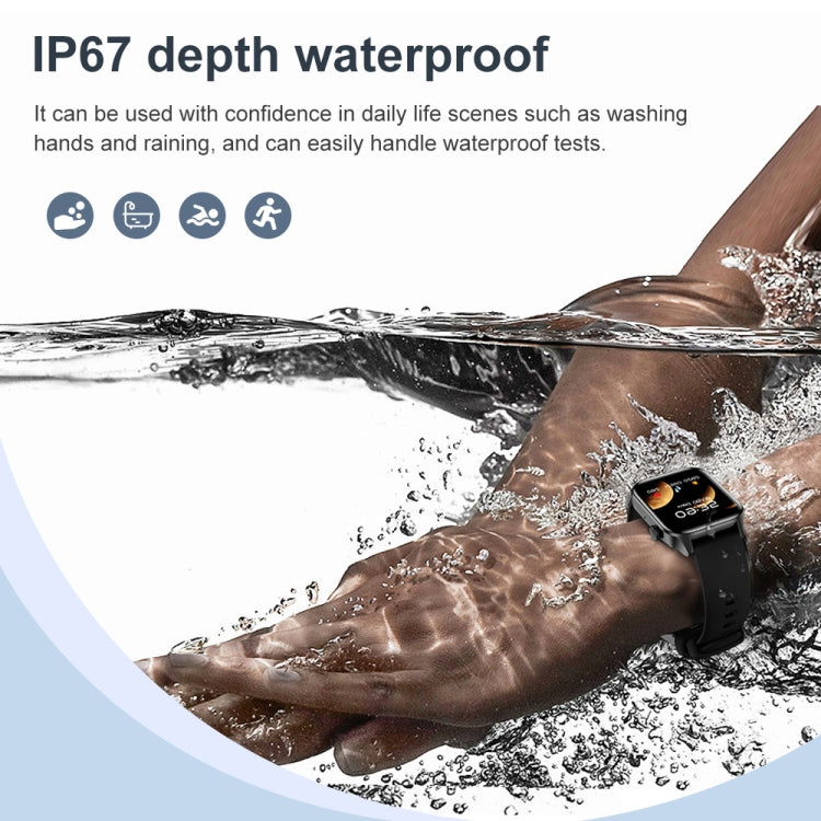 T12Pro 1.85-inch IP67 Waterproof Sports Health Monitoring Bluetooth Call Smart Watch