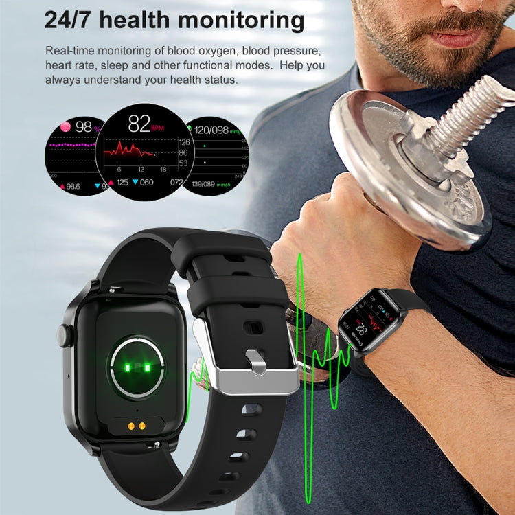 T12Pro 1.85-inch IP67 Waterproof Sports Health Monitoring Bluetooth Call Smart Watch