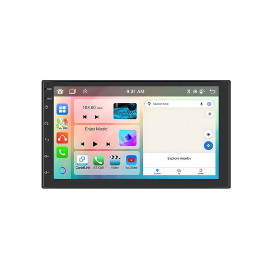 Android 13.0 Dual Butt Universal Wireless Carplay Car Navigation Center Control All-In-One Monitor, 7inch, 9inch