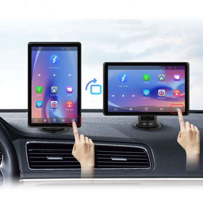 8-inch Car Full Touch Screen Player Supports Horizontal and Vertical CarPlay / Android Auto, Standard, With Camera