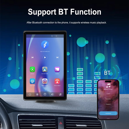 8-inch Car Full Touch Screen Player Supports Horizontal and Vertical CarPlay / Android Auto, Standard, With Camera