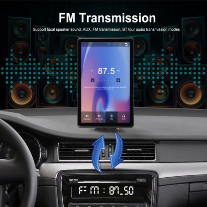 8-inch Car Full Touch Screen Player Supports Horizontal and Vertical CarPlay / Android Auto, Standard, With Camera