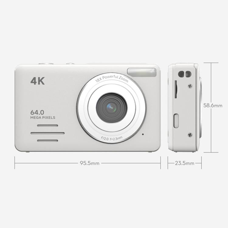 Anytek S7 4K HD Digital Camera Self-Timer Travel Camera Student Kids Card Camera