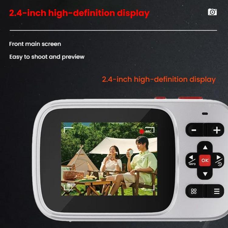 72 MP HD Digital Camera 2.4 Inch MP3 Listening Photo Video 16x Zoom DV