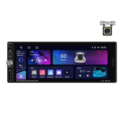 6.9 Inch Horizontal Screen Android 13.0 Car Player Car Center Control Integrated Machine, 2+32G, 2+32G+12 Lights Camera+Mic, 2+32G+AHD Camera+Mic